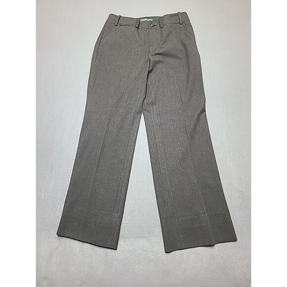 Lauren Ralph Lauren Womens Trousers Pants 4 Sanderson Dark Grey - Picture 1 of 15
